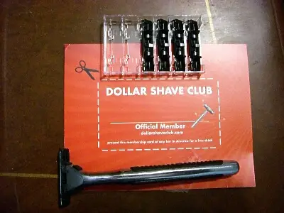 Dollar Shave Club Kit with Razor, Refills & Shaving Essentials