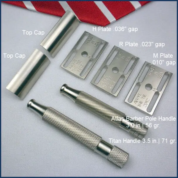 Above The Tie 7-Piece Stainless Steel Razor System - Sharpologist