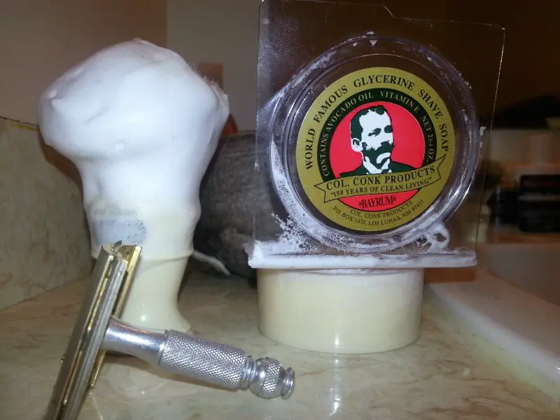 Col Conk Shaving Soap, Bay Rum Scent