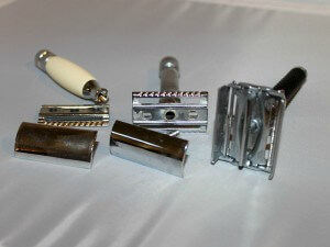 3 different types of double edge razors for traditional we shaving
