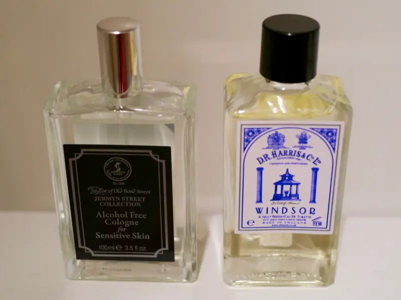 The scents of shaving: D.R. Harris Windsor & TOBS Jermyn St - Sharpologist | Eau de Cologne