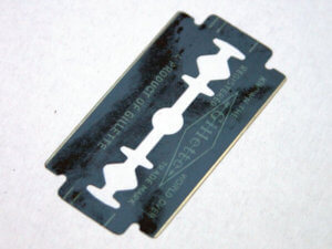 double edge razor blade