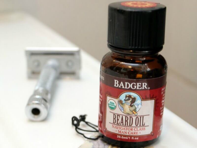 badger beard oil