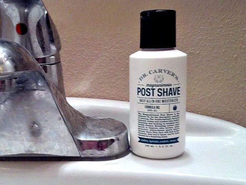 dr. carver's post shave