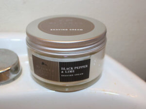st. james of london black pepper and lime shave cream
