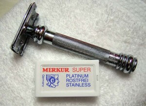 merkur 38c and merkur razor blade