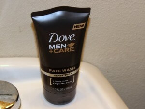 dove men+care face wash