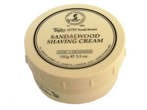 taylor of old bond street sandalwood shave cream