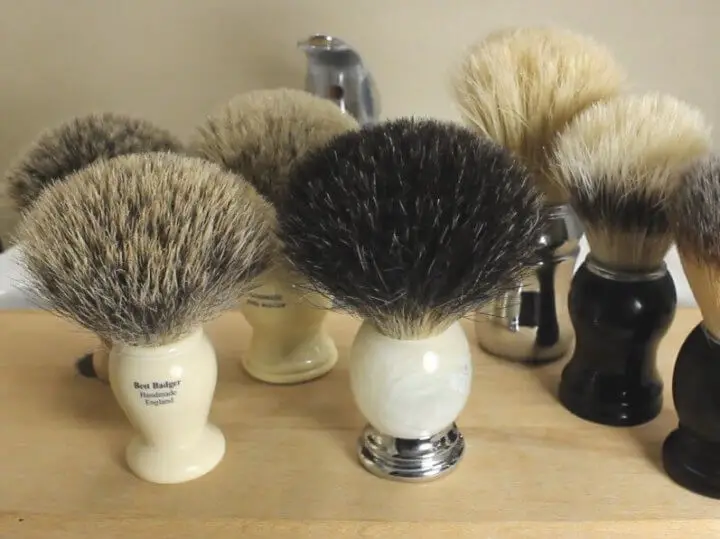 shave brushes