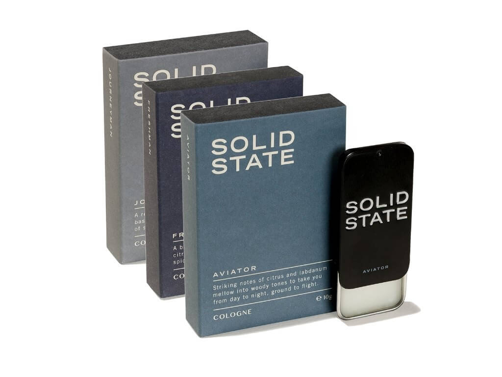 Solid state 2025 men's cologne