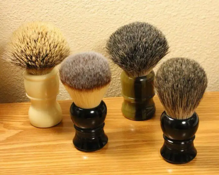 shave brushes