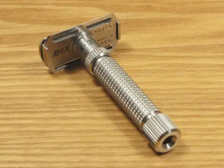 Rex ambassador stainless steel adjustable safety razor