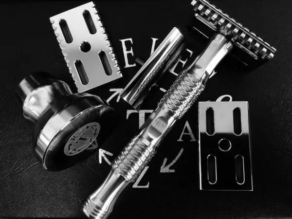 timeless stainless steel safety razor