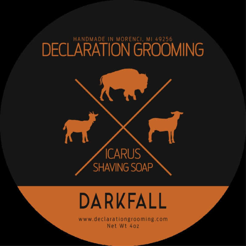 Darkfall shave soap