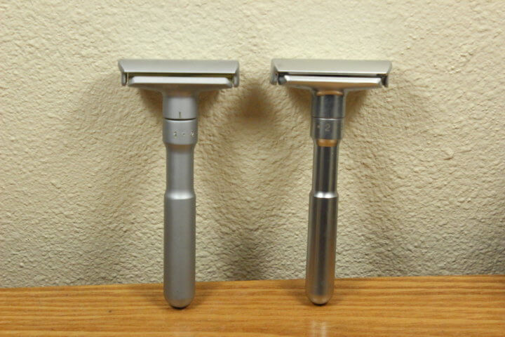 futur and qshave adjustable razors