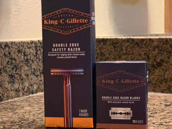 Gillette King C. Men’s Double Edge Safety Razor Blades - 10 ct