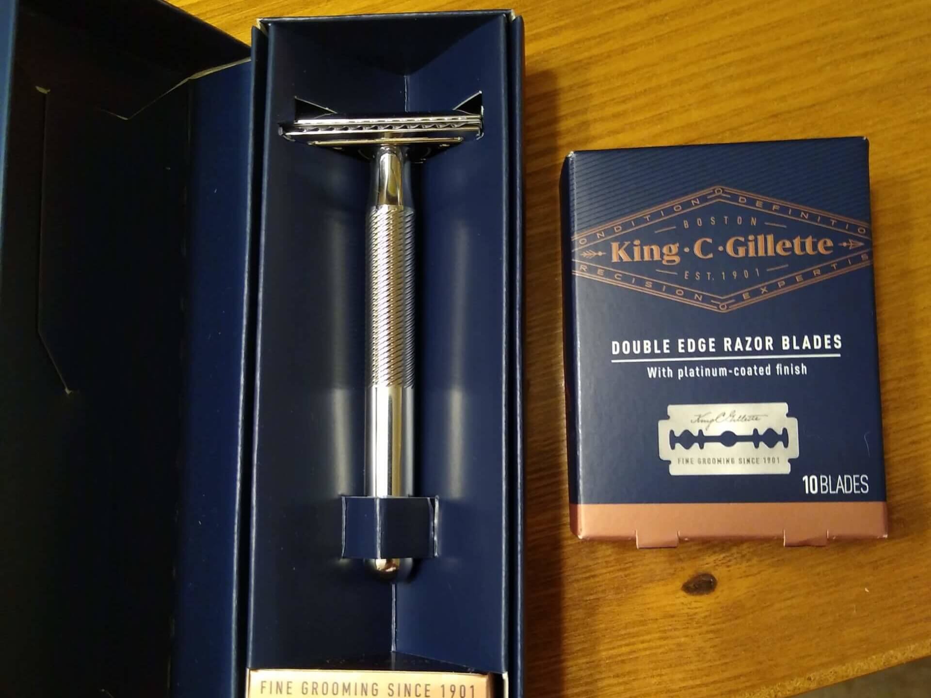 king c. gillette razor