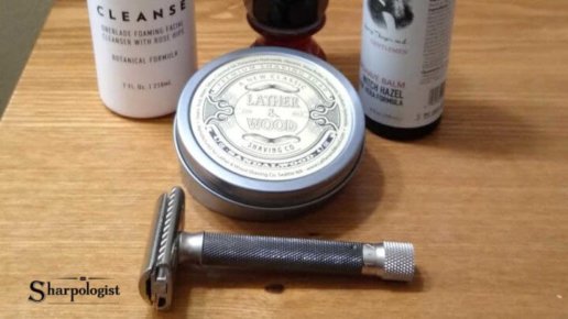 Lather & Wood Shaving Co. Sandalwood Shaving Soap Review