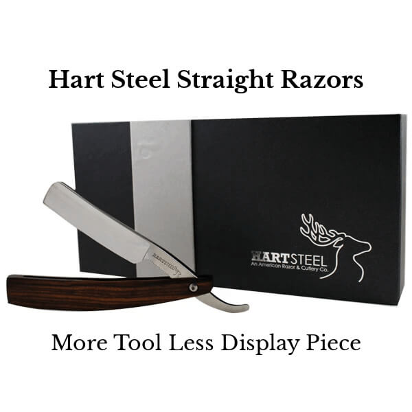 hart steel straight razor