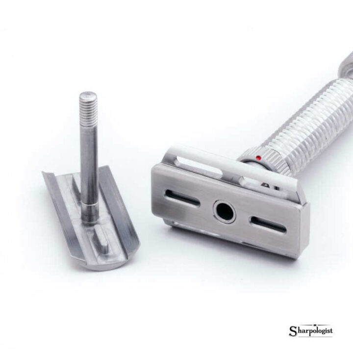 rex konsul stainless steel adjustable slant safety razor