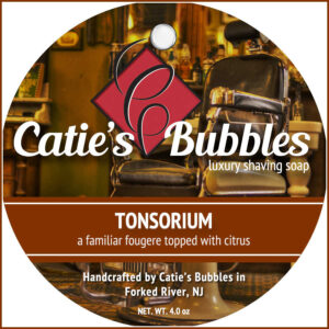 caties bubbles tonsorium shave soap