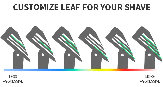 leaf blade positions