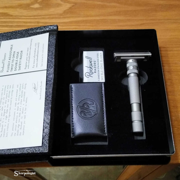 Rockwell T2 Stainless Steel Adjustable Razor Review - Sharpologist
