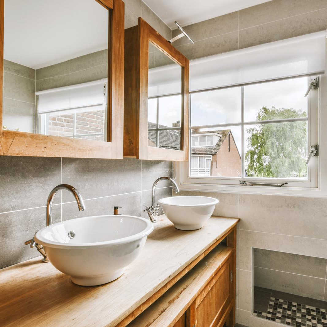 bathroom and window
