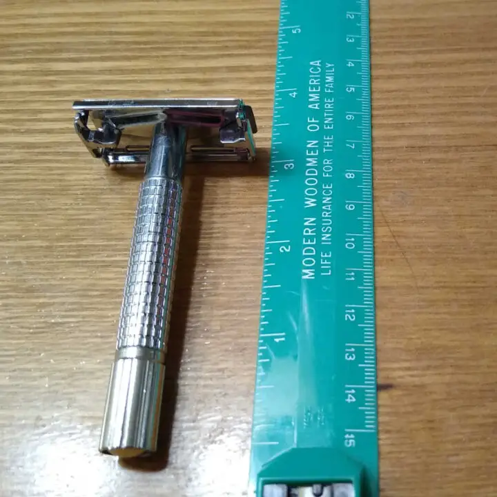 van der hagen safety razor handle length