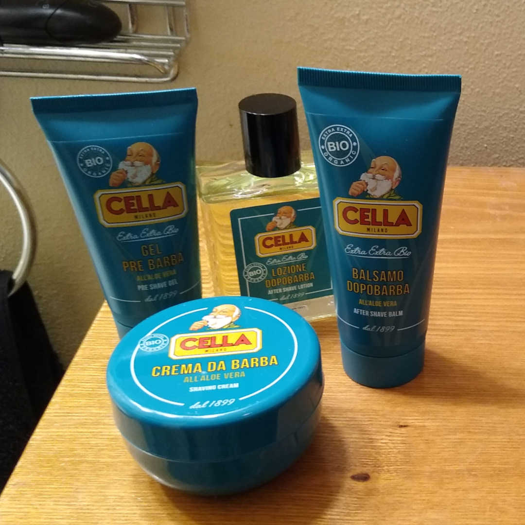 cella organic shave products review