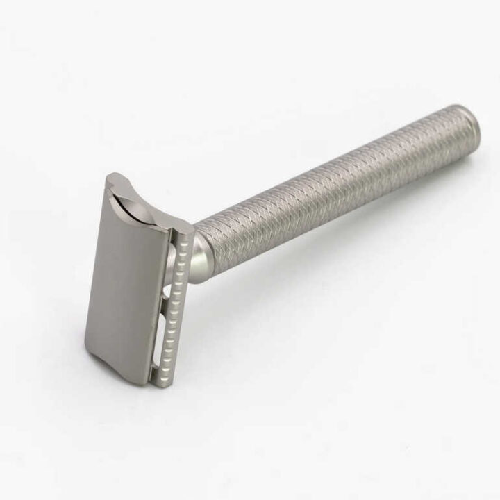 OneBlade Genesis Razor  Solid Stainless Steel Luxury Safety Razor