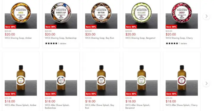 West Coast Shaving shave soaps 1