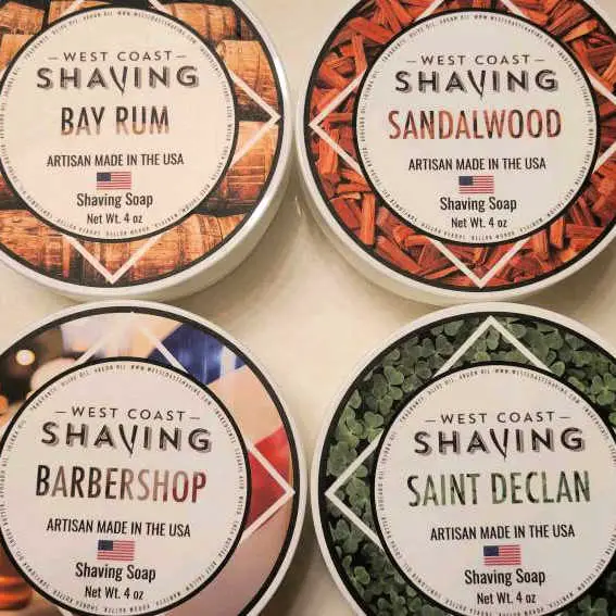 The New West Coast Shaving Shave Soaps