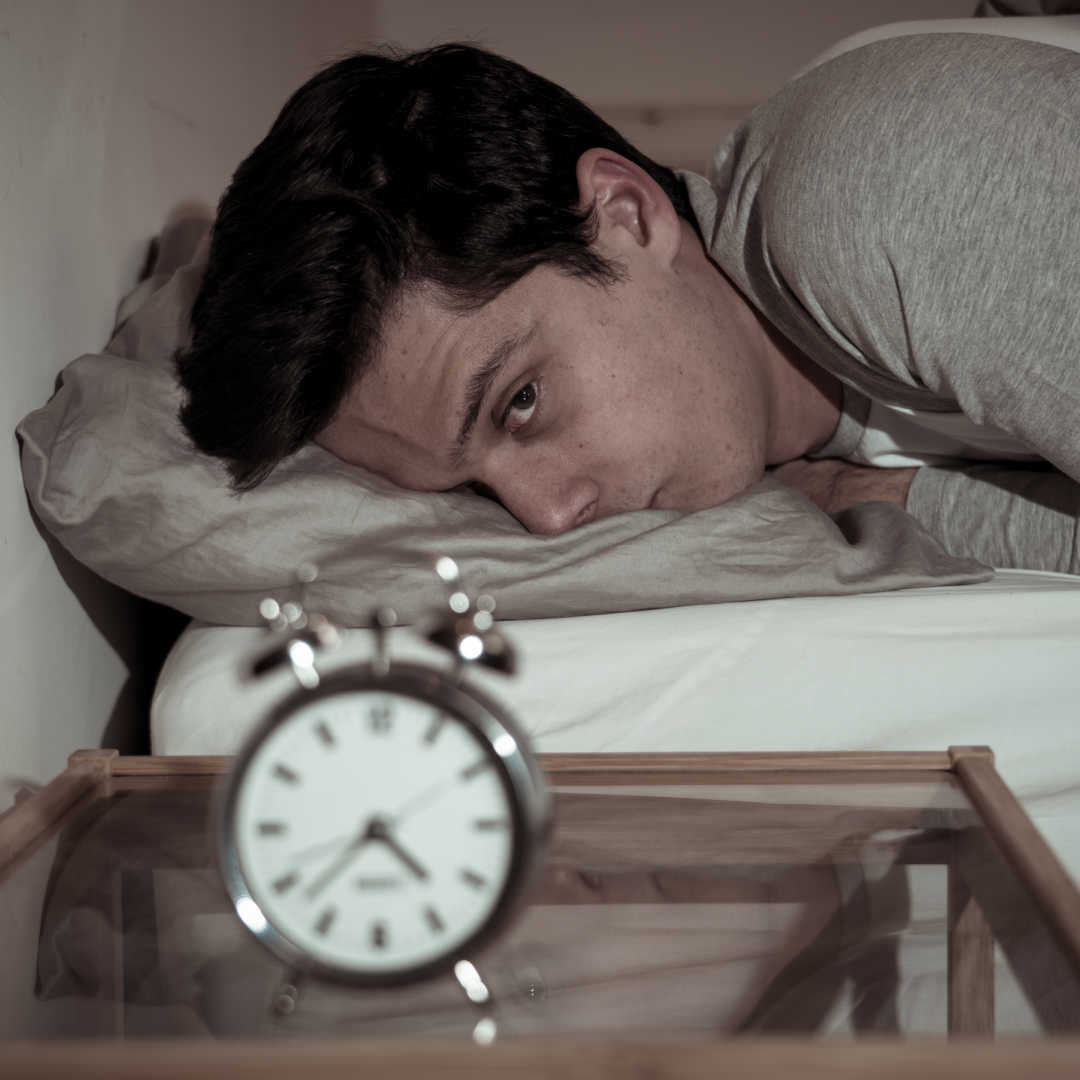 sleepless man