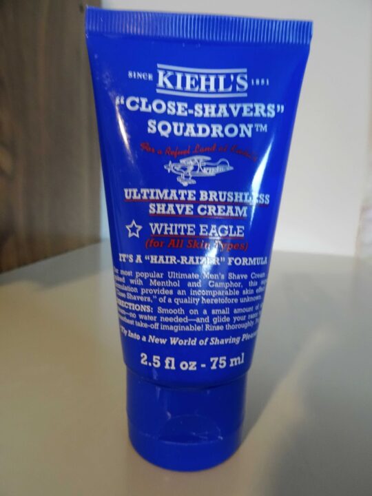 kiehl's brushless shave cream