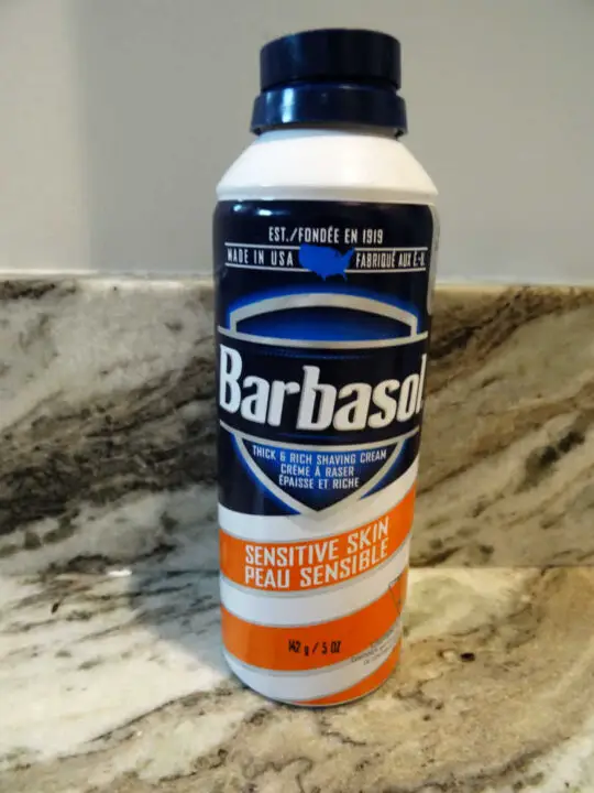 barbasol sensitive skin shave cream