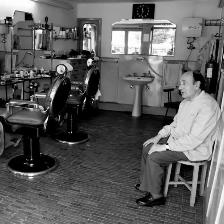 vintage barber shop