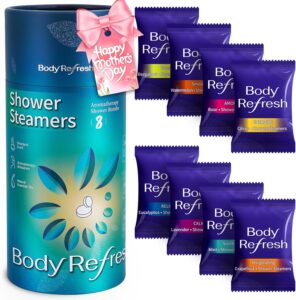 Body Refreshers Shower Steamers for Men - 8 Pack