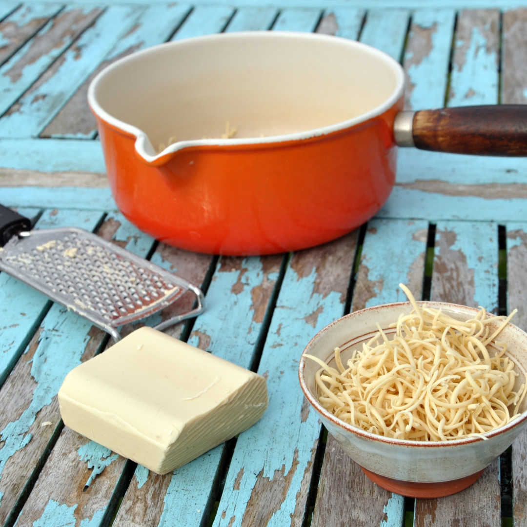 grated soap