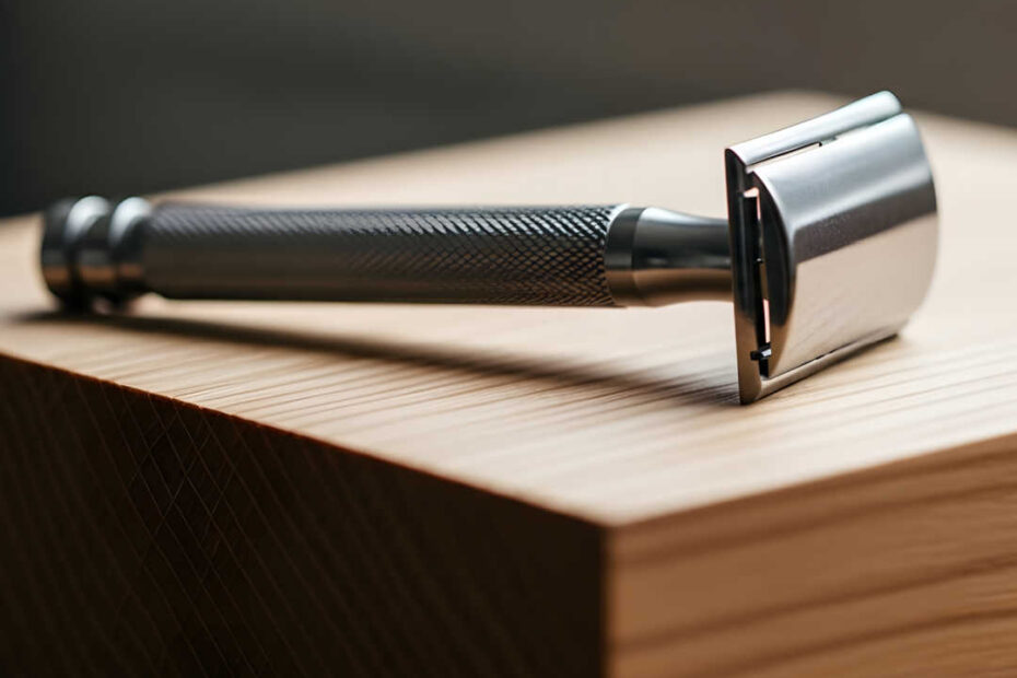 razor at rest between shaves