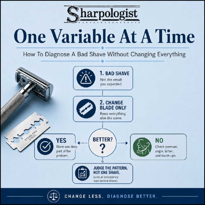 test 1 variable at a time