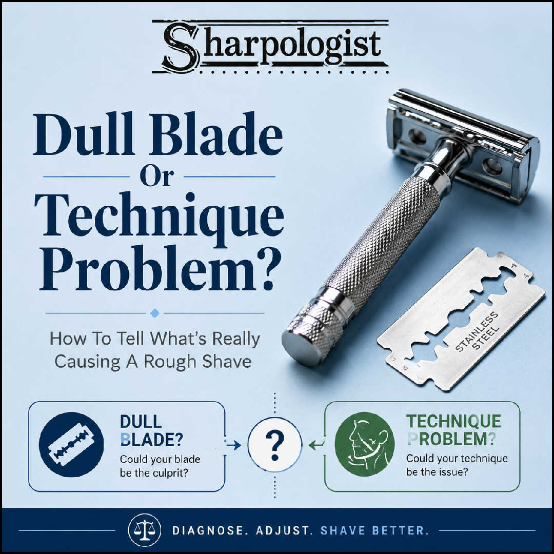 dull blade or technique problem?