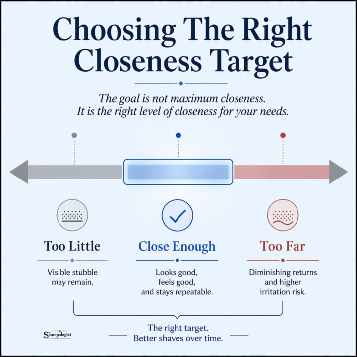 choosing the right closeness target