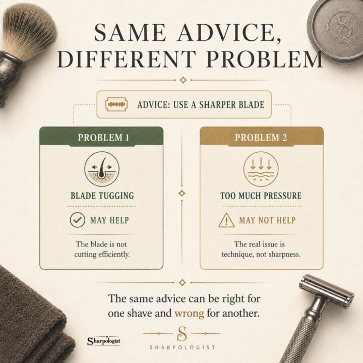 same advice, different problem