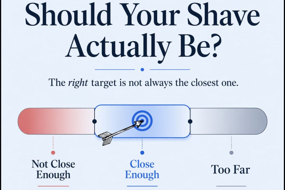 how close should your shave actually be?