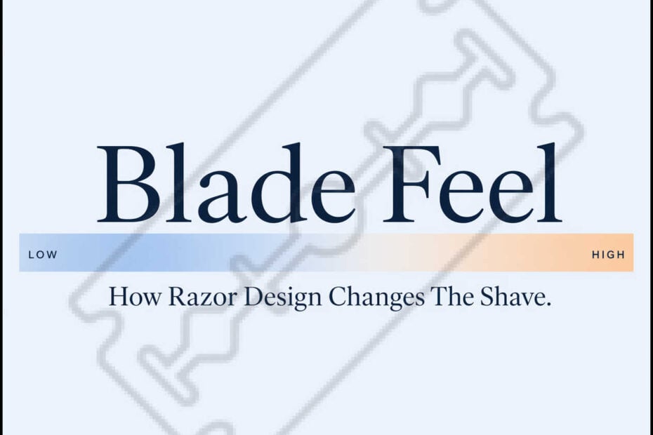 blade feel title graphic