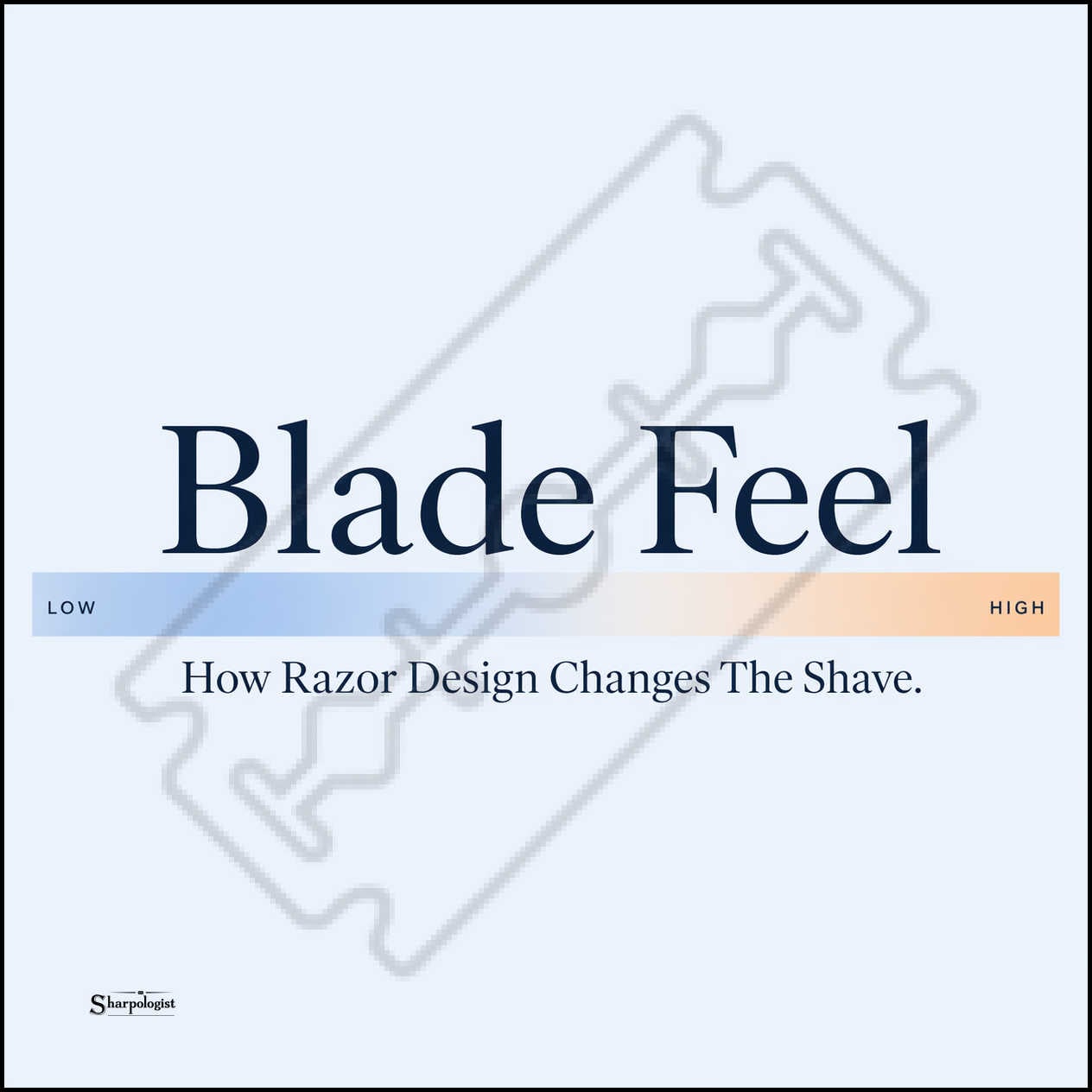 blade feel title graphic