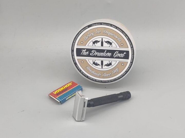 razorock smile razor with blade and soap