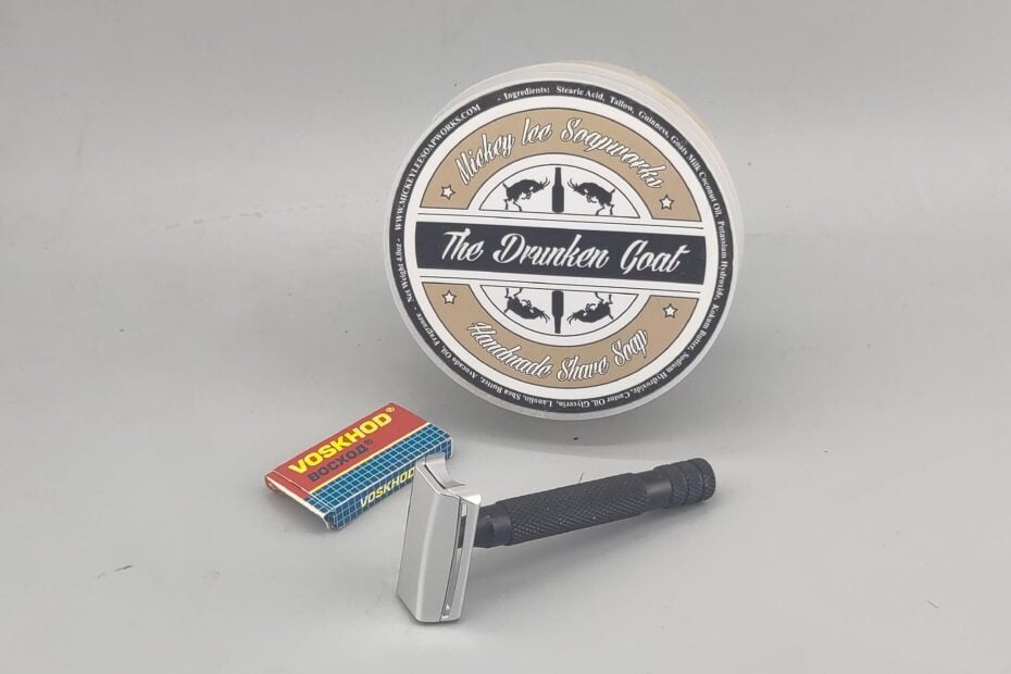 razorock smile razor with blades and soap