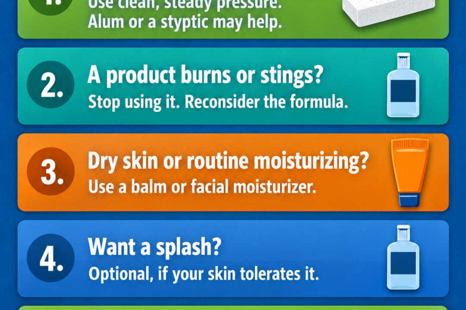 aftershave guide graphic